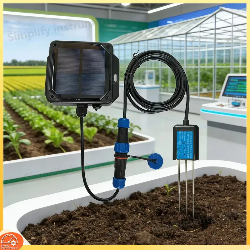 Smart Garden Iot - Solar LoRaWAN Soil Moisture Temperature Sensor