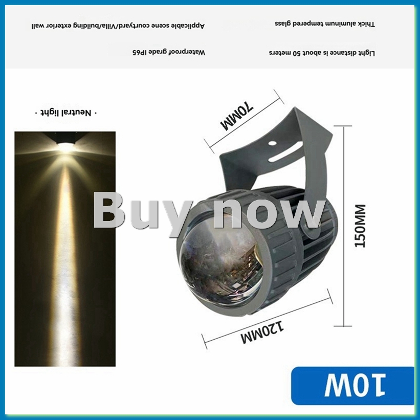 Smart Garden Light - Outdoor LED Garden Wall Spotlights 10W