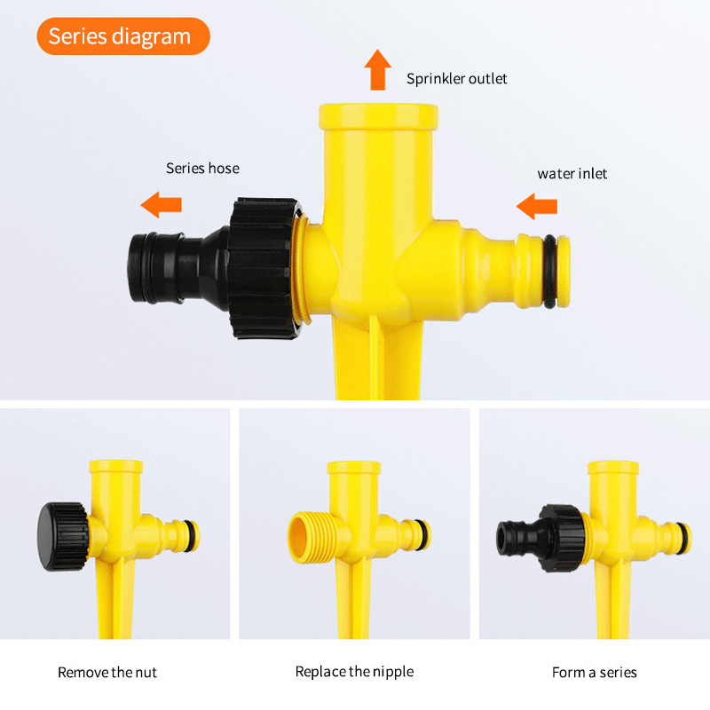 5Pcs Garden Sprinkler 360° Rot - огляд і ціна Yoocaa Smart Garden