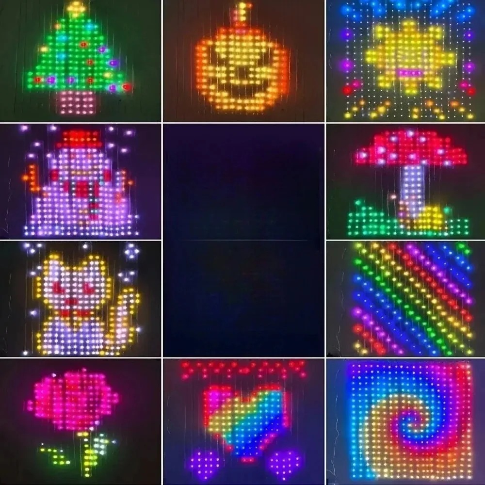 Outdoor LED Pixel Curtain Ligh - огляд і ціна Smart Garden Light
