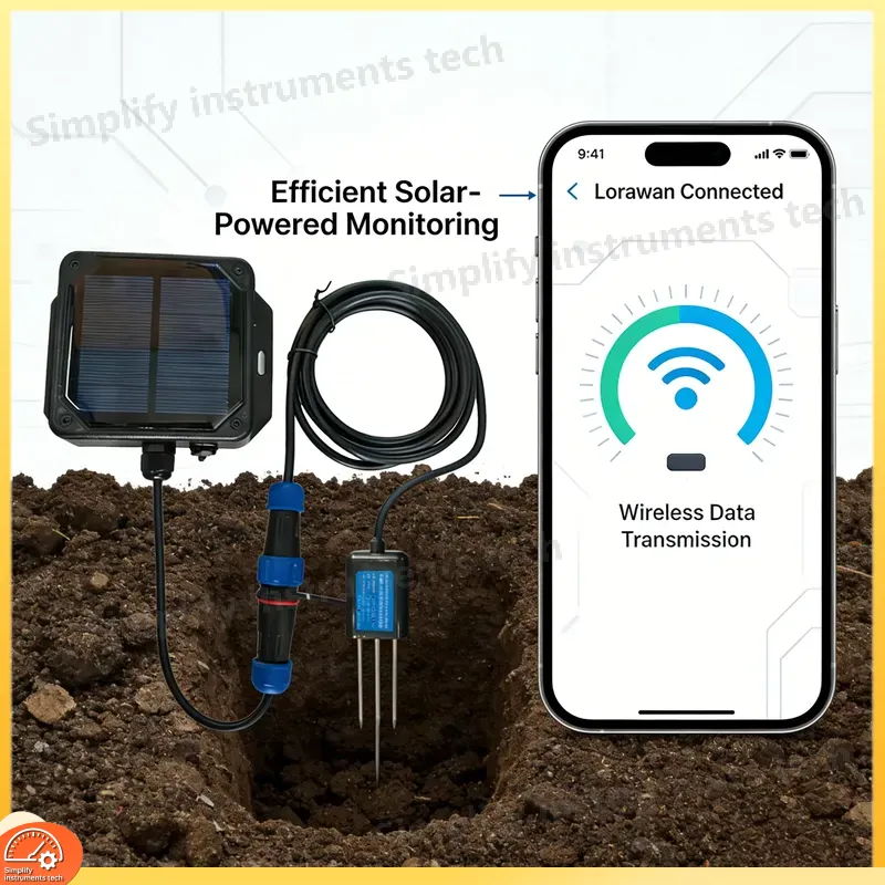 Solar LoRaWAN Soil Moisture Te - огляд і ціна Smart Garden Iot