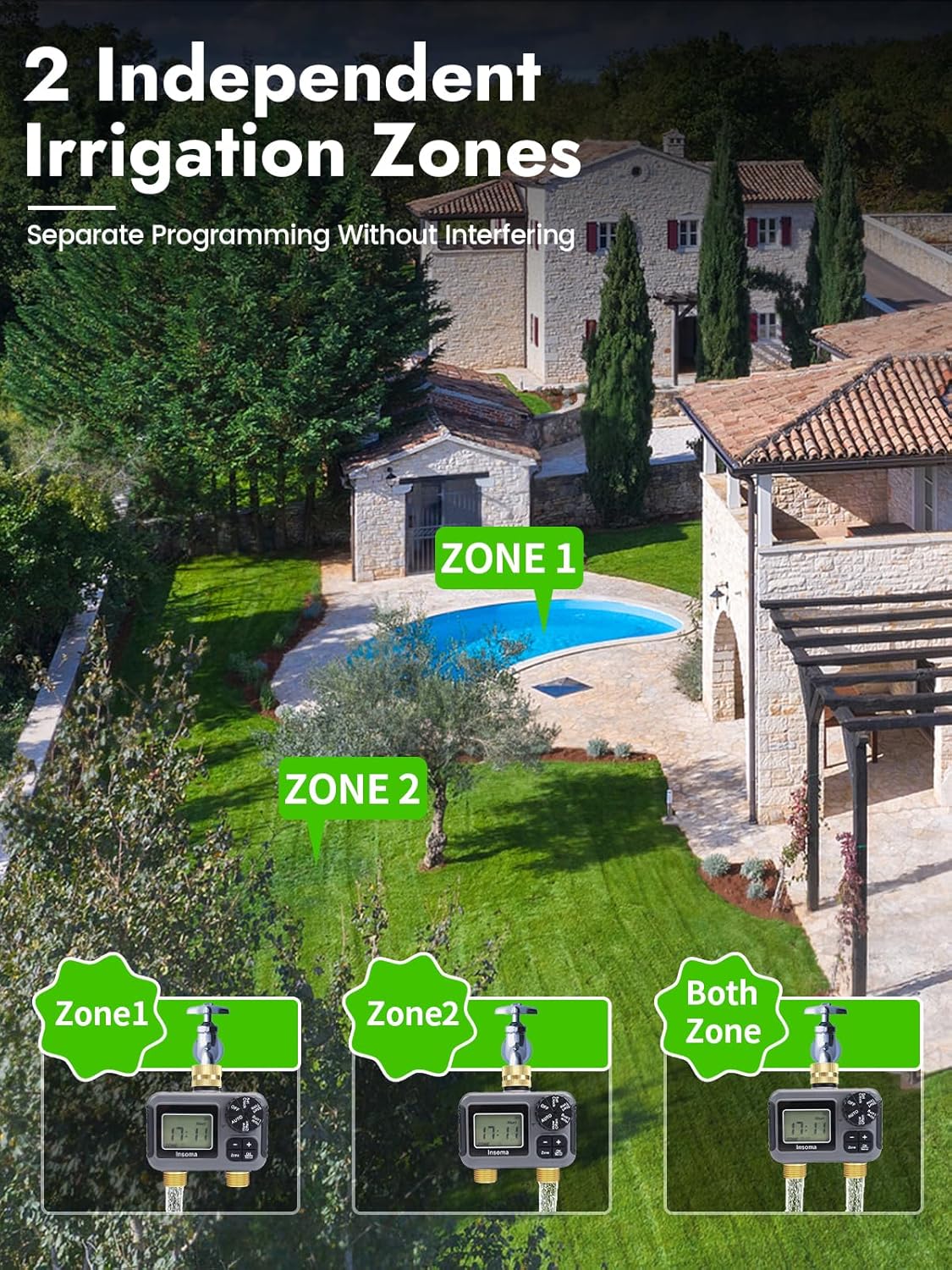 Insoma Smart Irrigation Wateri - огляд і ціна Smart Garden Iot