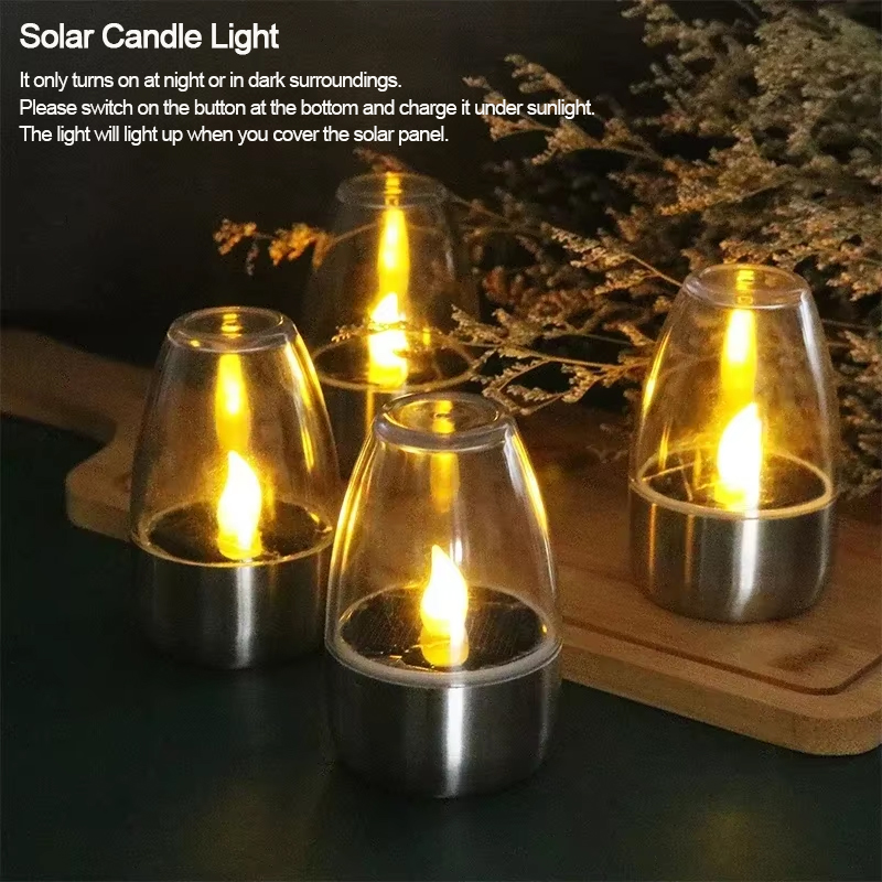 LED Solar Candles Light Flamel - огляд і ціна Smart Garden Light