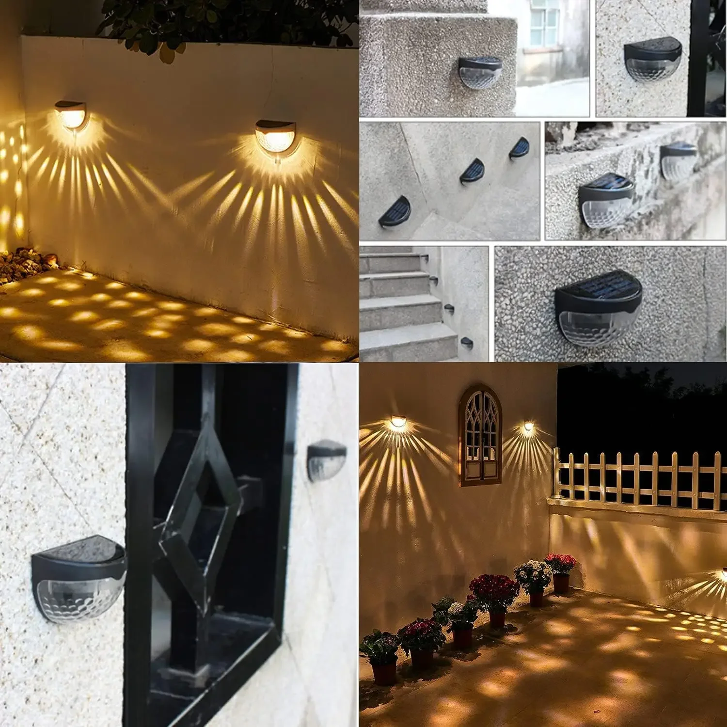 LED Solar Light Outdoor Wall L - огляд і ціна Smart Garden Light