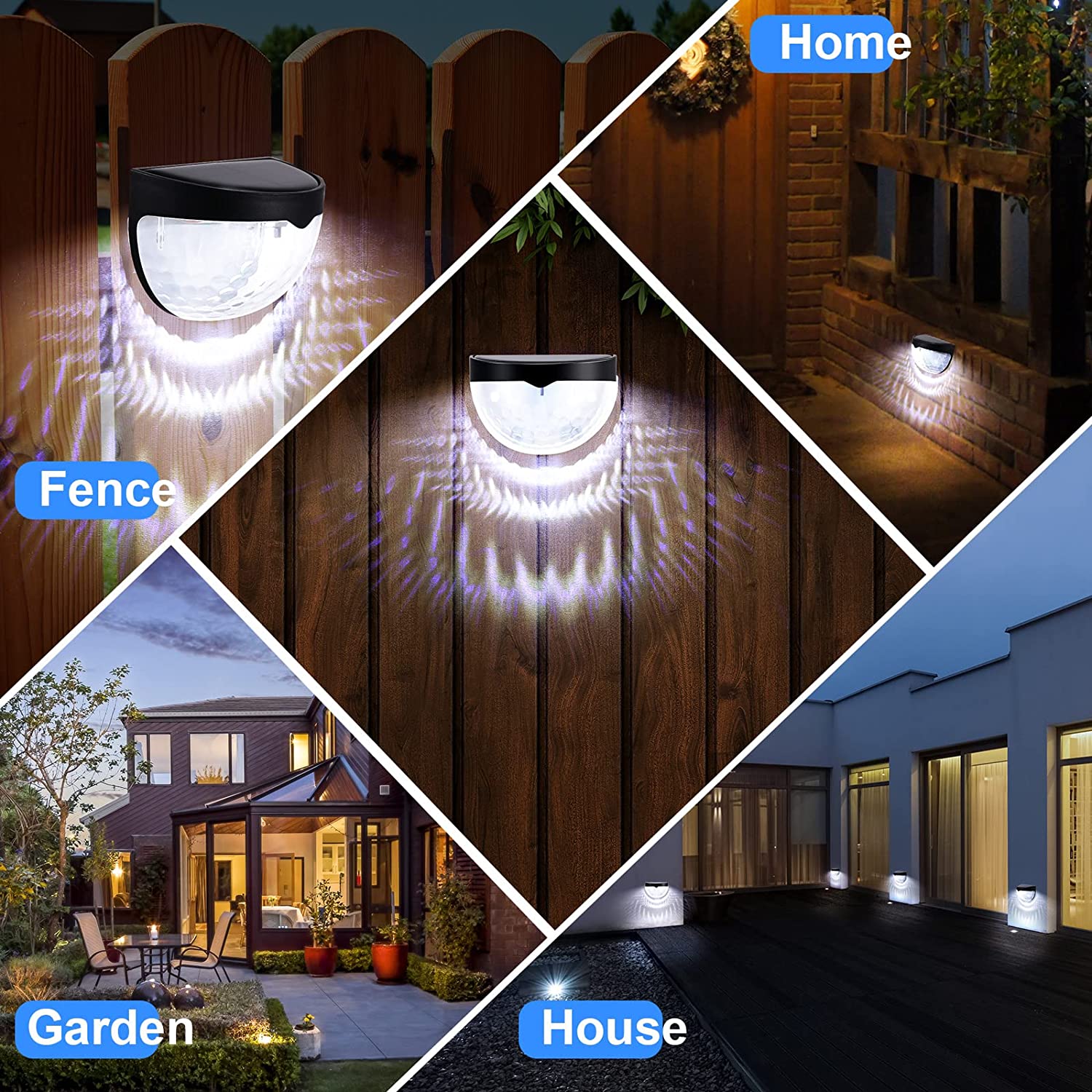 LED Solar Light Outdoor Wall L - огляд і ціна Smart Garden Light