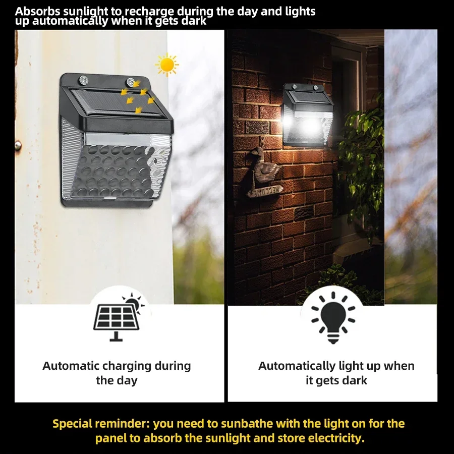 LED Solar Light PIR Motion Sen - огляд і ціна Smart Garden Light