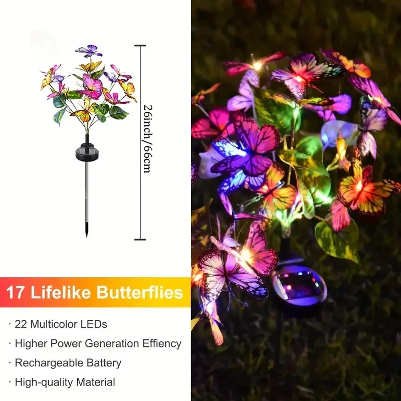 Solar LED Butterfly Garden Lig - огляд і ціна Smart Garden Light
