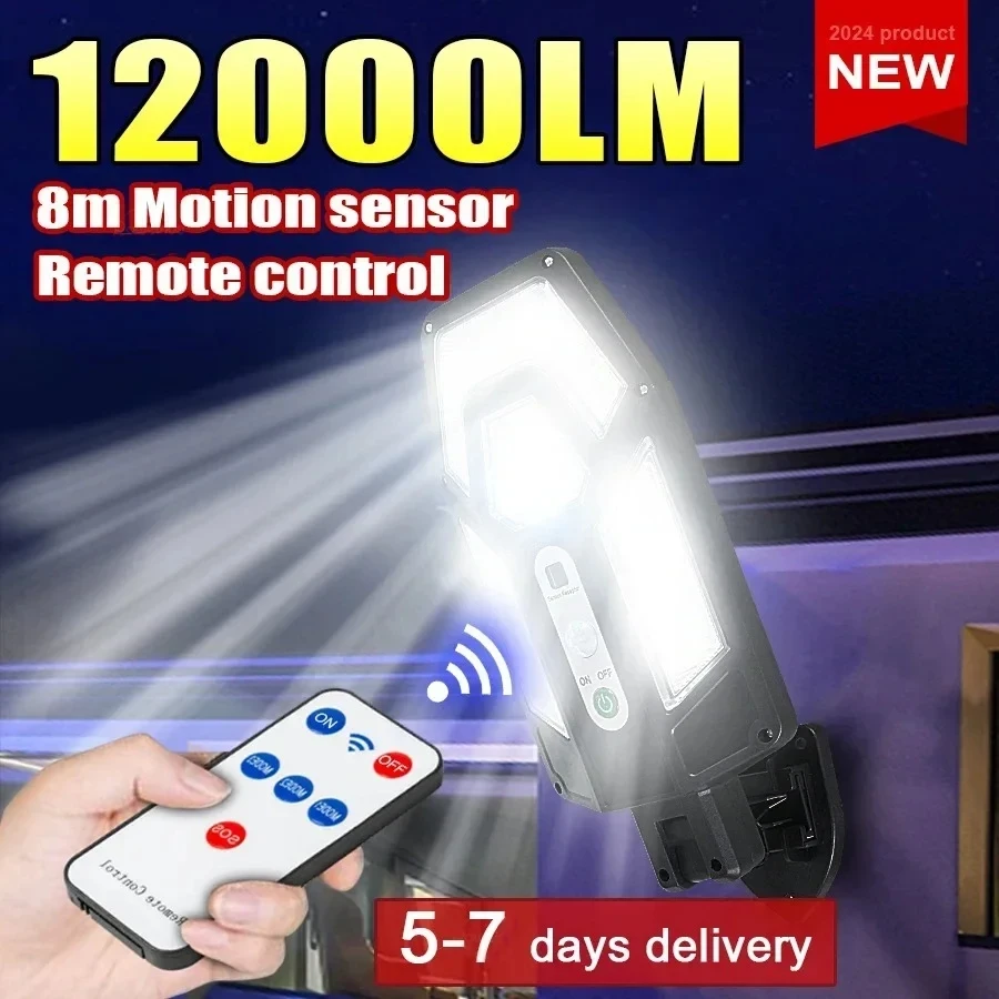 12000LM Powerful Solar Wall La - огляд і ціна Smart Garden Light
