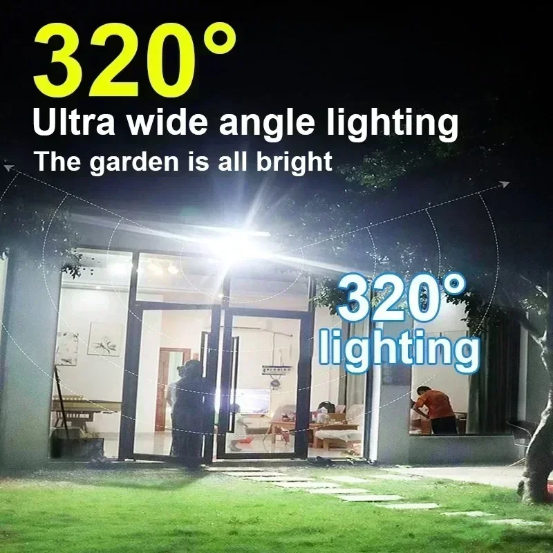 12000LM Powerful Solar Wall La - огляд і ціна Smart Garden Light