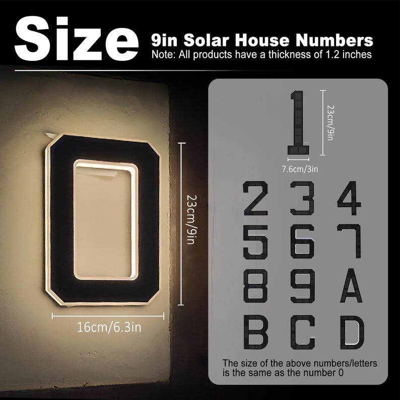 Solar LED House Number Sign Wa - огляд і ціна Smart Garden Light