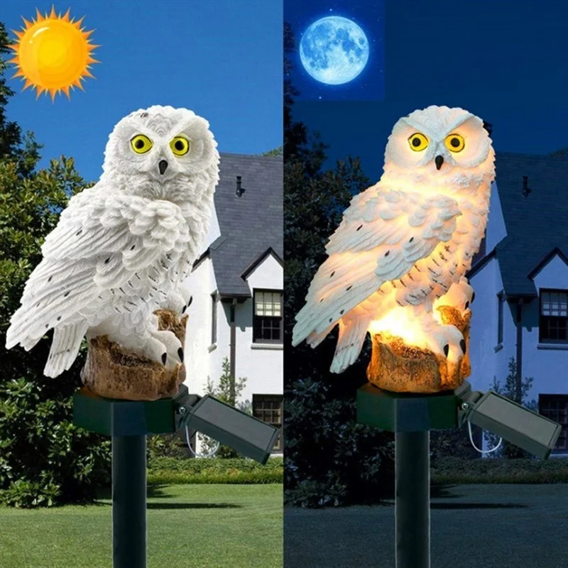 Solar Owl Statue Garden Light  - огляд і ціна Smart Garden Light