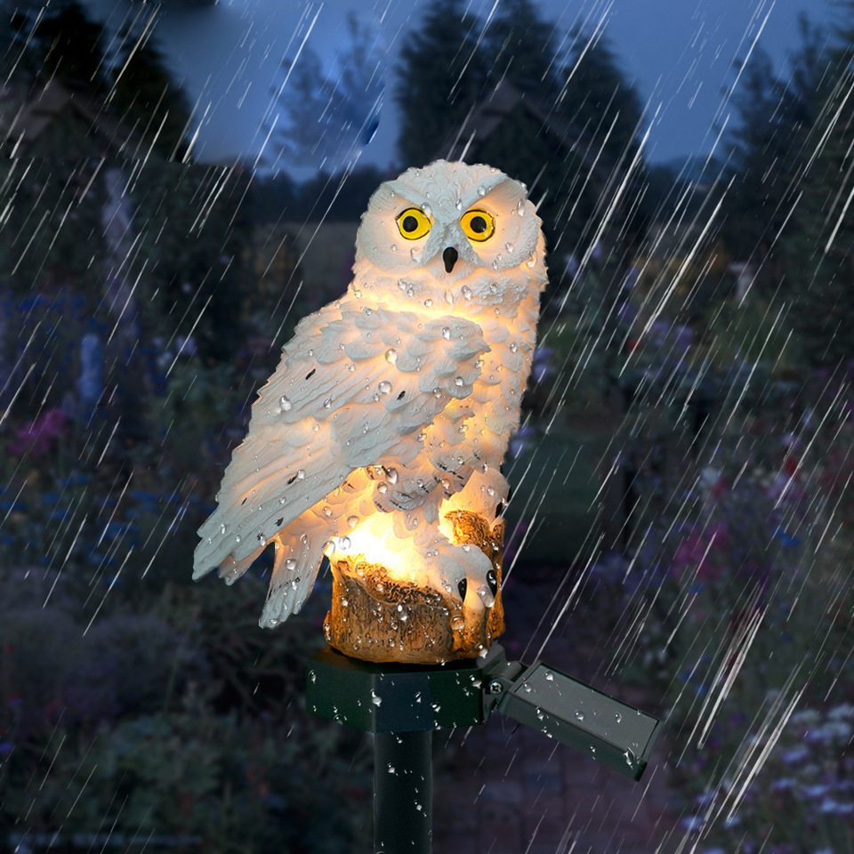Solar Owl Statue Garden Light  - огляд і ціна Smart Garden Light