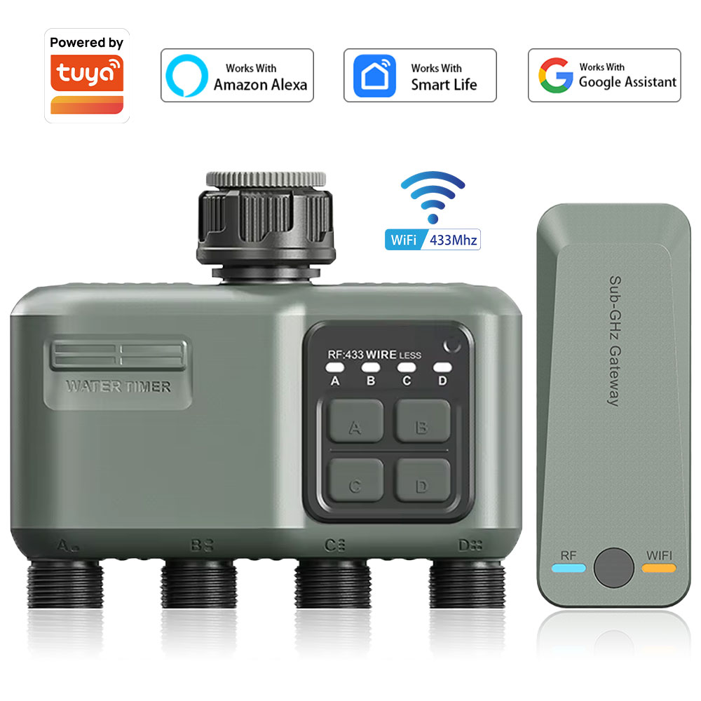 4 Outlet Programmable Water Ti - огляд і ціна Yoocaa Smart Garden