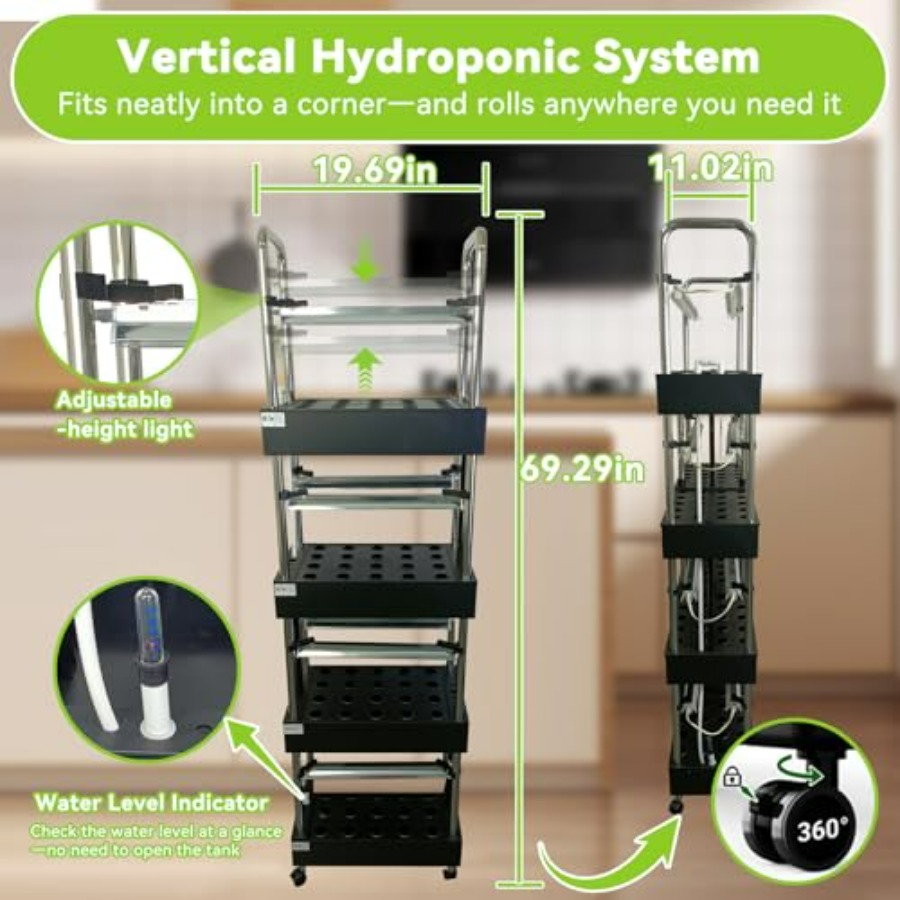 Indoor hydroponics growing sys - огляд і ціна Smart Garden Light