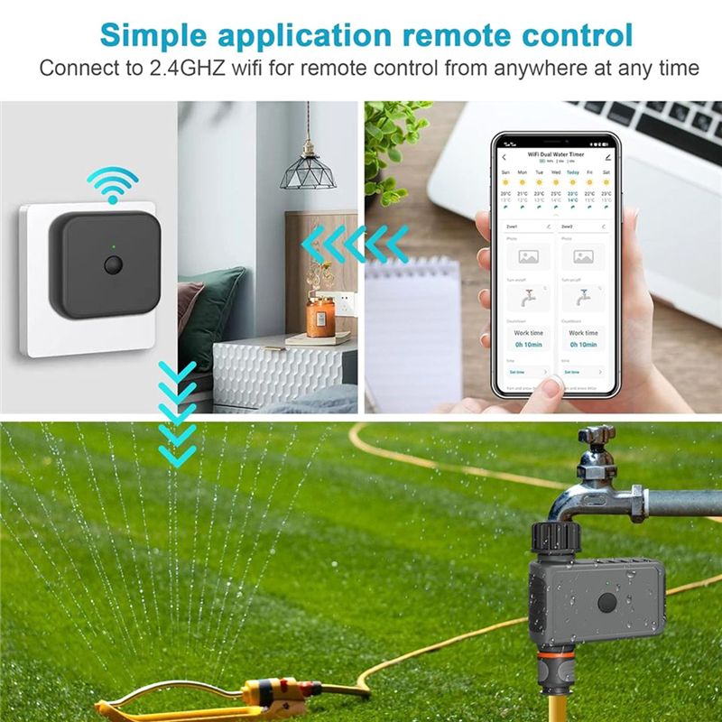 ~WISH Automatic Sprinkle Timer - огляд і ціна Smart Garden Iot