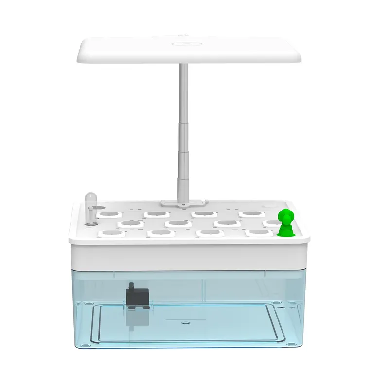 12 Pod Hydroponic System Acryl - огляд і ціна Aquaponics Home Kit