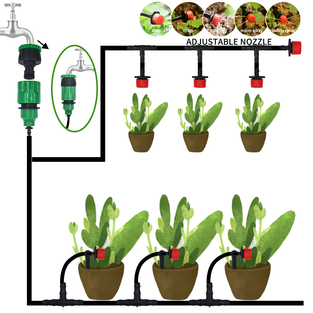 Micro Drip Irrigation System P - огляд і ціна Yoocaa Smart Garden